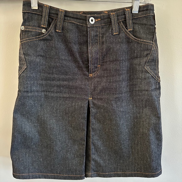 D&G by Dolce&Gabbana Denim Vintage A-Line Skirt size 38-small - Picture 1 of 4